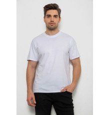 Футболка чоловіча однотонна, колір білий, 238R155