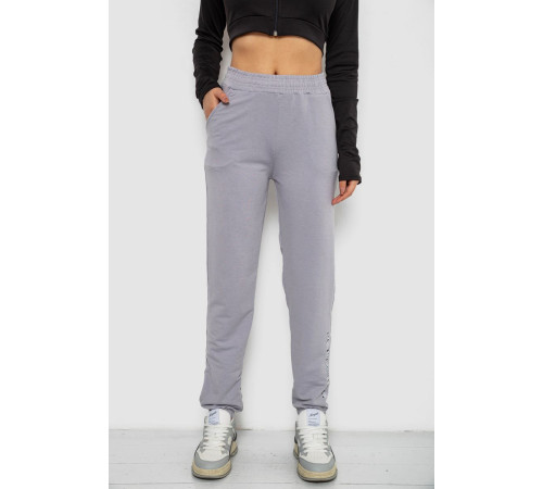 Спорт штани женские, цвет серый, 238R57673