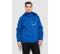 Куртка мужская демисезонная с капюшоном, цвет электрик, 244RZ-2521