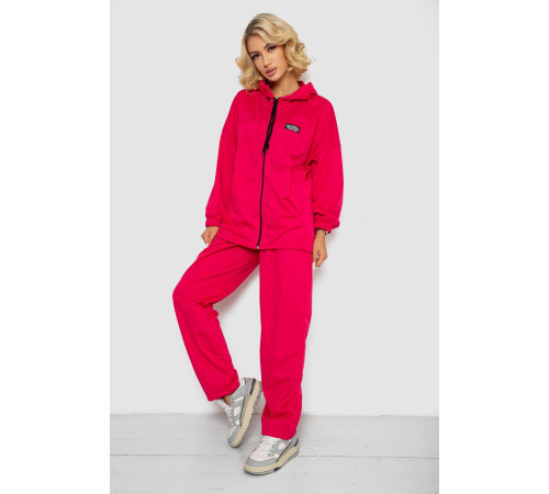 Спортивный костюм женский 238R114-1, цвет Малиновый
