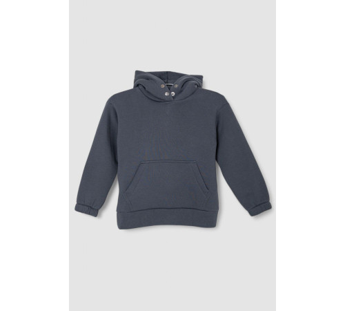 Спортивный костюм детский на флисе, цвет темно-серый, 102R1520