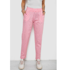 Брюки женские, цвет розовый, 238R316