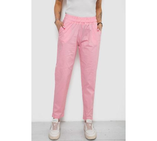 Брюки женские, цвет розовый, 238R316