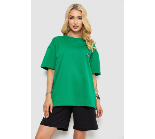 Костюм женский повседневный, цвет зеленый, 241R5004-1