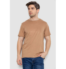 Футболка чоловіча базова білизняна, колір бежевий, 244R121