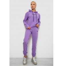 Спортивний костюм жіночий двонитка, колір бузковий, 214R1419-006