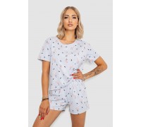 Пижама женская, цвет серый, 102R370