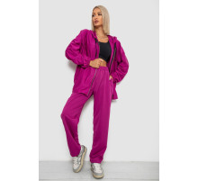 Спортивный костюм женский, цвет фуксия, 238R114-1