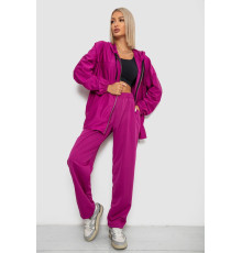 Спортивный костюм женский, цвет фуксия, 238R114-1