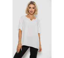 Блуза, цвет молочный, 244RM208