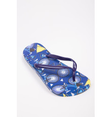 Женские пляжные вьетнамки, синего цвета, 190RY-1