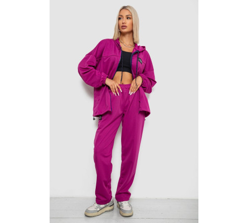 Спортивный костюм женский, цвет фуксия, 238R114-3