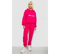 Спортивний костюм жіночий з принтом, колір рожевий, 244R1059AG