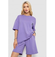 Костюм жіночий повсякденний, колір бузковий, 241R5004