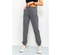 Спорт штаны женские демисезонные, цвет темно-серый, 206R001