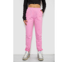 Спортивные штаны женские, цвет розовый, 238R324