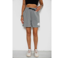 Шорти жіночі з принтом, колір сірий, 238R456