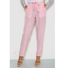 Брюки женские шифоновые, цвет розовый, 244R285