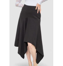 Спідниця однотонна, колір чорний, 244R270