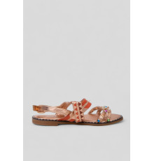 Босоніжки жіночі, золотистий, 244RTN19-4