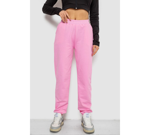 Спортивные штаны женские, цвет розовый, 238R325