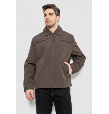 Куртка чоловіча демісезонна однотонна, колір хакі, 244R033B