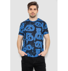 Футболка чоловіча з принтом, колір синій, 244R6034