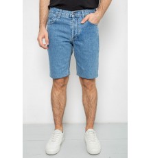 Шорти чоловічі джинсові, колір темно-блакитний, 238R2023-1