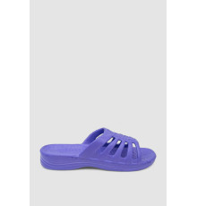 Шлепанцы детские резиновые, цвет фиолетовый, 243R021