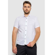 Рубашка мужская с принтом, цвет белый, 214R6917-4