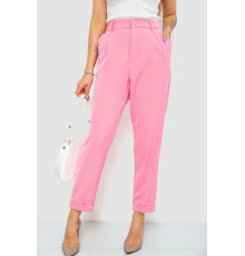 Брюки женские, цвет розовый, 244R260