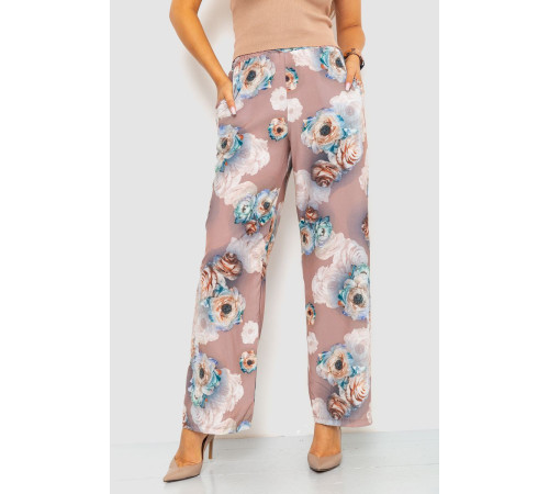 Брюки женские, цвет мокко, 172R073