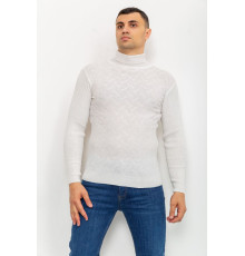 Свитер-гольф мужской, цвет молочный, 161R892