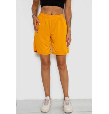 Шорты женские однотонные, цвет желтый, 238R57820