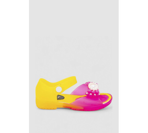 Босоножки детские, цвет розово-желтый, 243ROG006