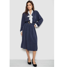 Костюм женский классический в горох, цвет сине-белый, 167R3002