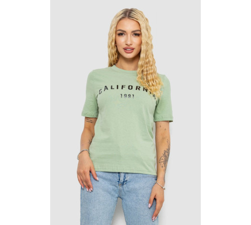 Футболка ж., цвет оливковый, 241R131