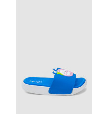 Шлепанцы детские девочек, цвет синий, 3R9003D-15