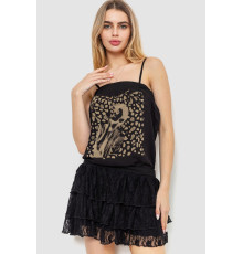 Сарафан, колір чорний, 244R032