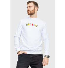 Свитшот мужской демисезонный, цвет белый, 208R0204