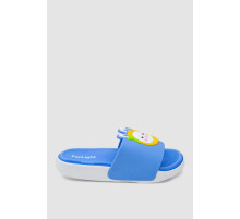 Шлепанцы детские девочек, цвет голубой, 3R9003D-15