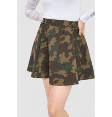 Юбка, цвет хаки, 244R268-1