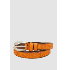 Ремень женский тонкий, цвет светло-коричневый, 196R15Y0W16