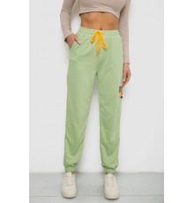 Спортивні штани жіночі, колір фісташковий, 238RJH016