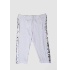 Велотреки для девочек, цвет белый, 247R514