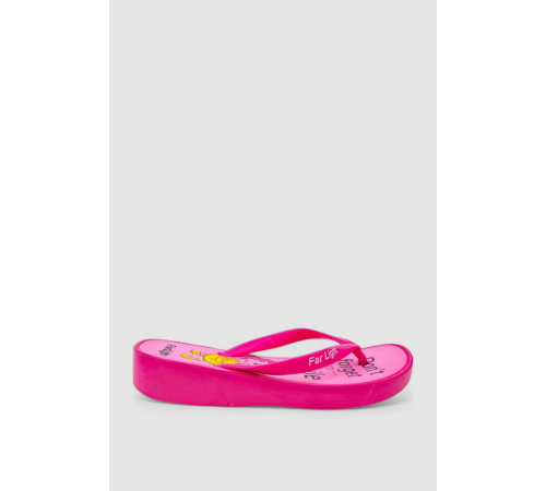 Вьетнамки детские для девочек, цвет фуксия, 243R8423C-6