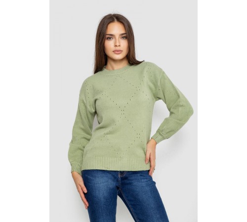 Светр жіночий, колір фісташковий, 244R2026-8