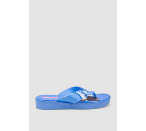 Вьетнамки детские для девочек, цвет синий, 243R7000C-3