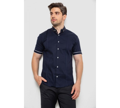 Сорочка чоловіча 214R7007, колір Синій