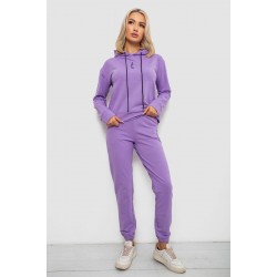 Спортивный костюм женский двухнитка, цвет сиреневый, 214R1419-001